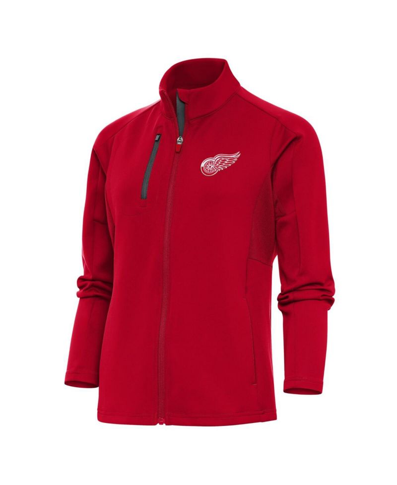Women's Red Detroit Red Wings Team Logo Generation Full-Zip Jacket