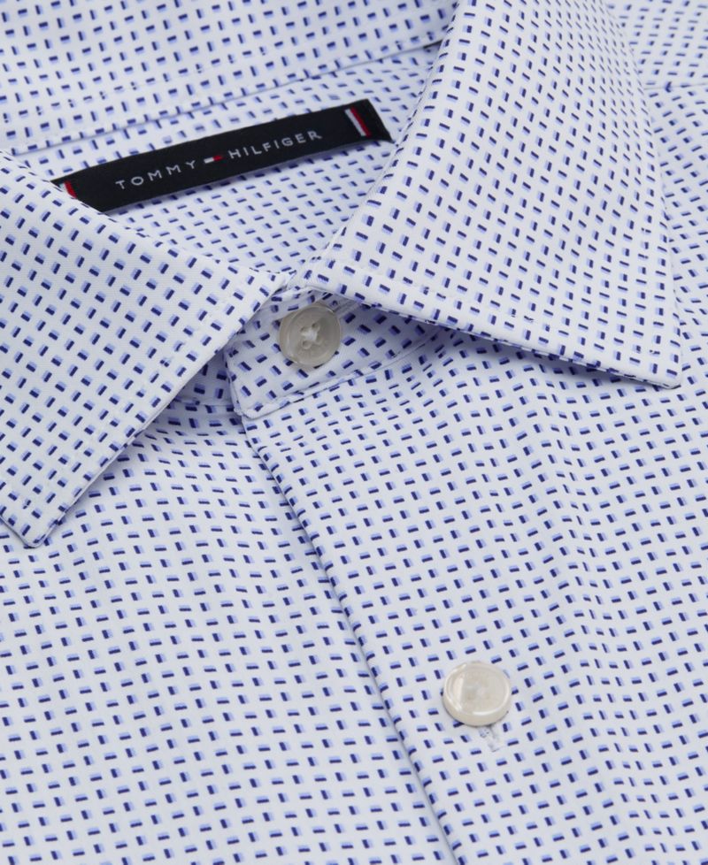 Men's TH Tech Athletic-Fit Spread-Collar Dress Shirt