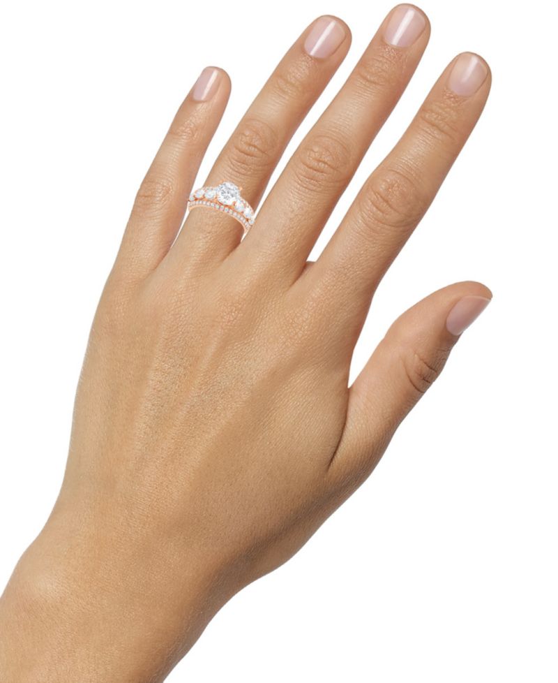 Certified Lab Grown Diamond Engagement Ring (3-1/4 ct. t.w.) in 14k Yellow, White or Rose Gold