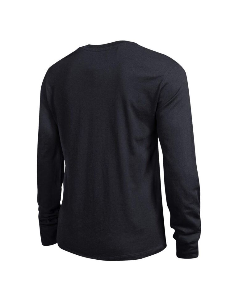 Women's Black Utah Mammoth 2-Hit Long Sleeve T-Shirt