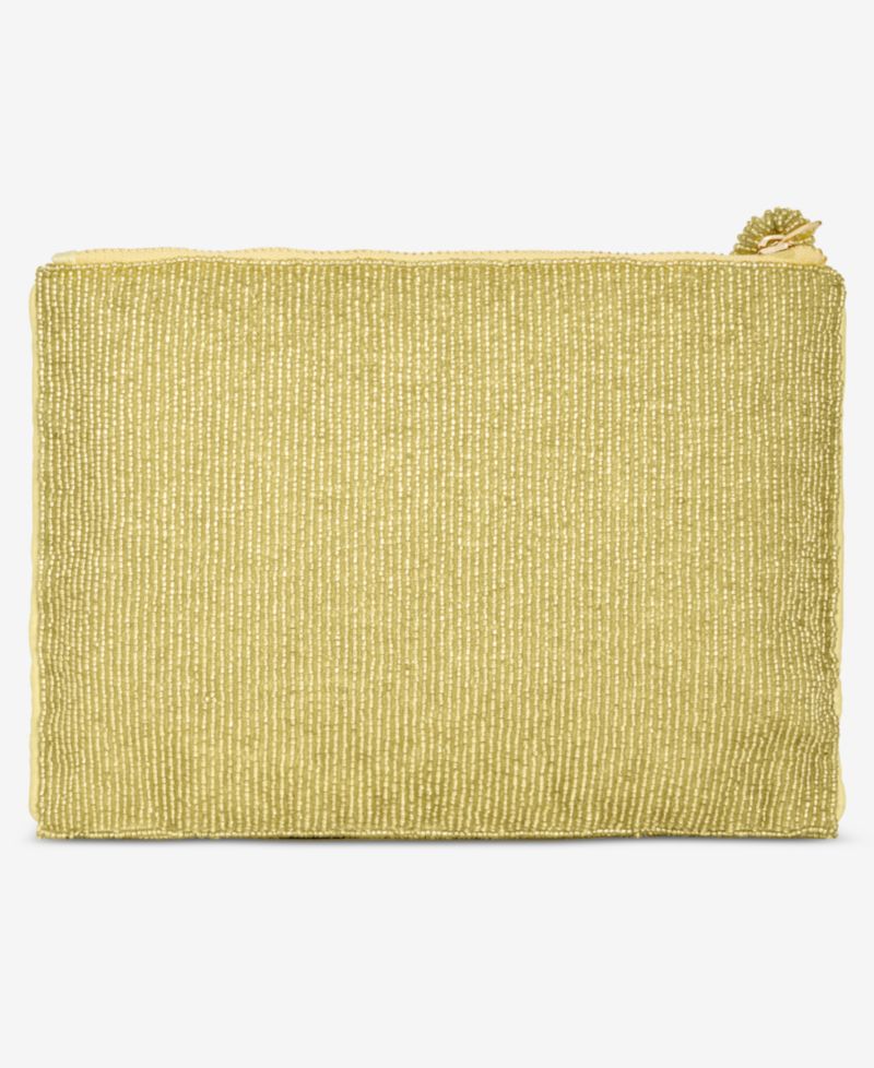 Beaded Zipper Wristlet