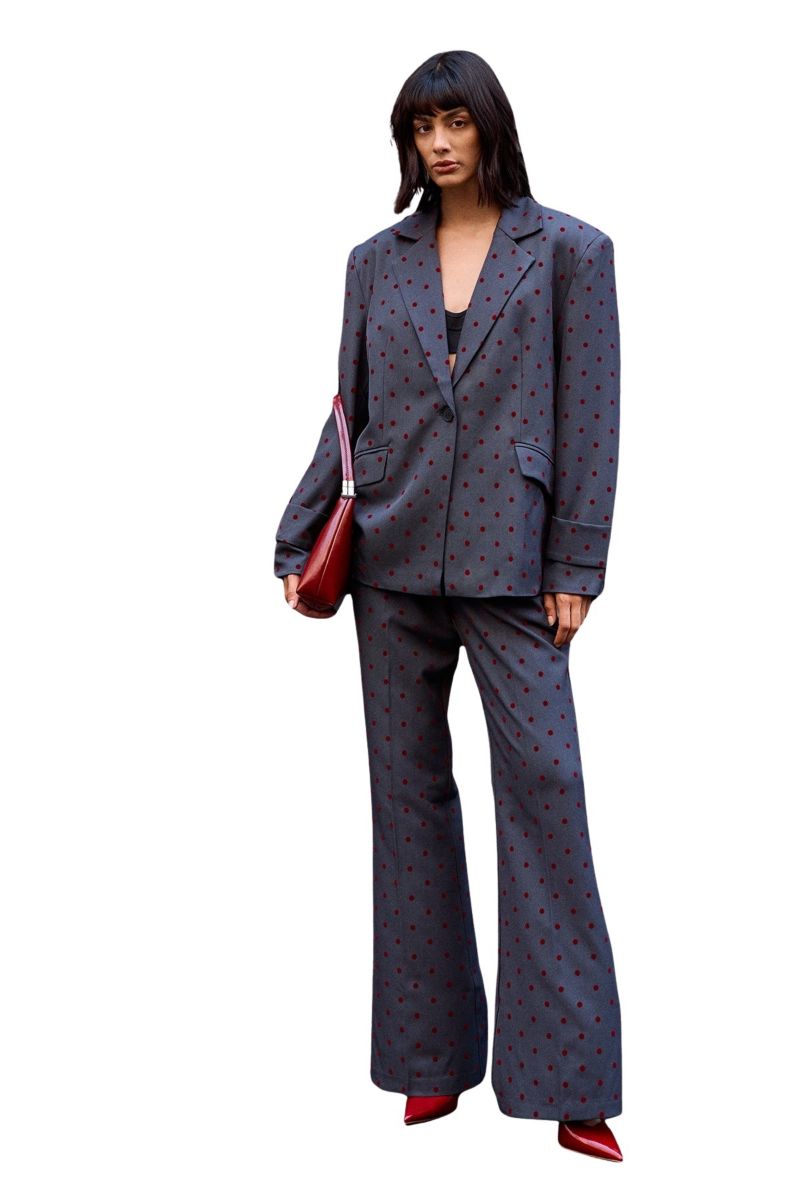 Women's Velvet Spot Blazer