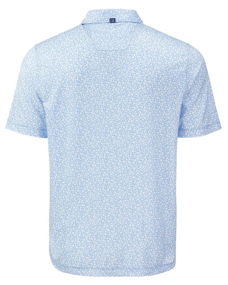 Big & Tall Pike Eco Flora Print Recycled Polo Shirt