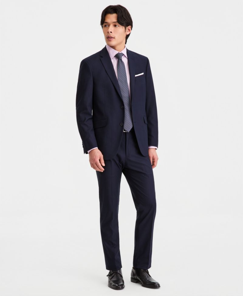Men's Slim-Fit Techni-Cole Suit Separates Vest