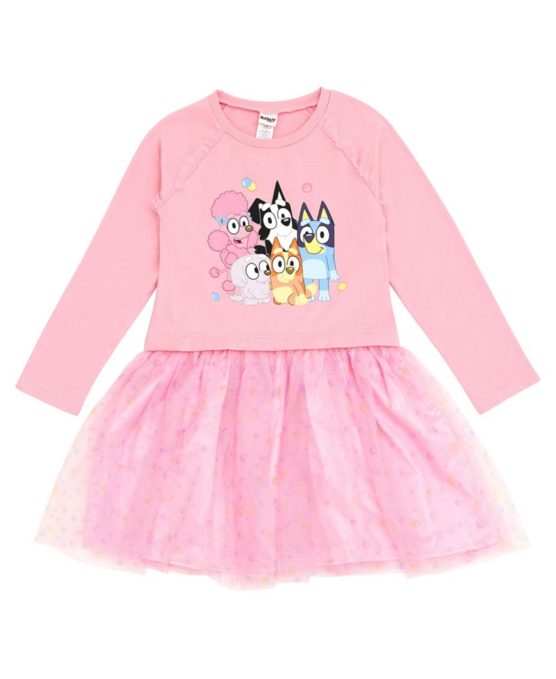 Girls 6-12 French Terry Dress