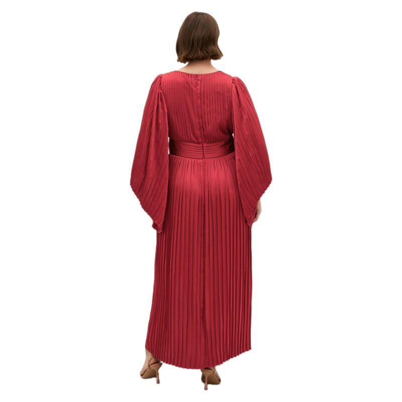 Women's Plus Size Carmina Pleat Maxi Dress