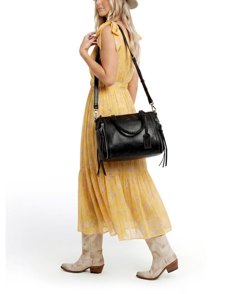 Lily Small Leather Satchel Bag
