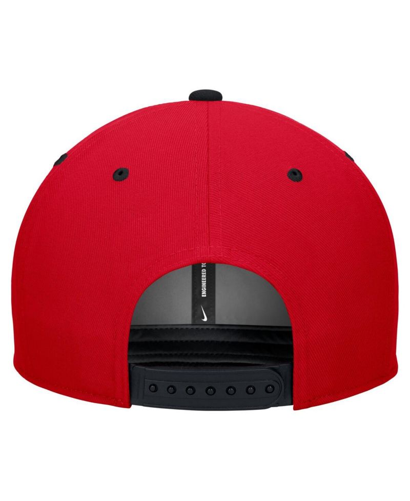 Men's White/Red Cincinnati Bearcats Pro Performance Snapback Hat