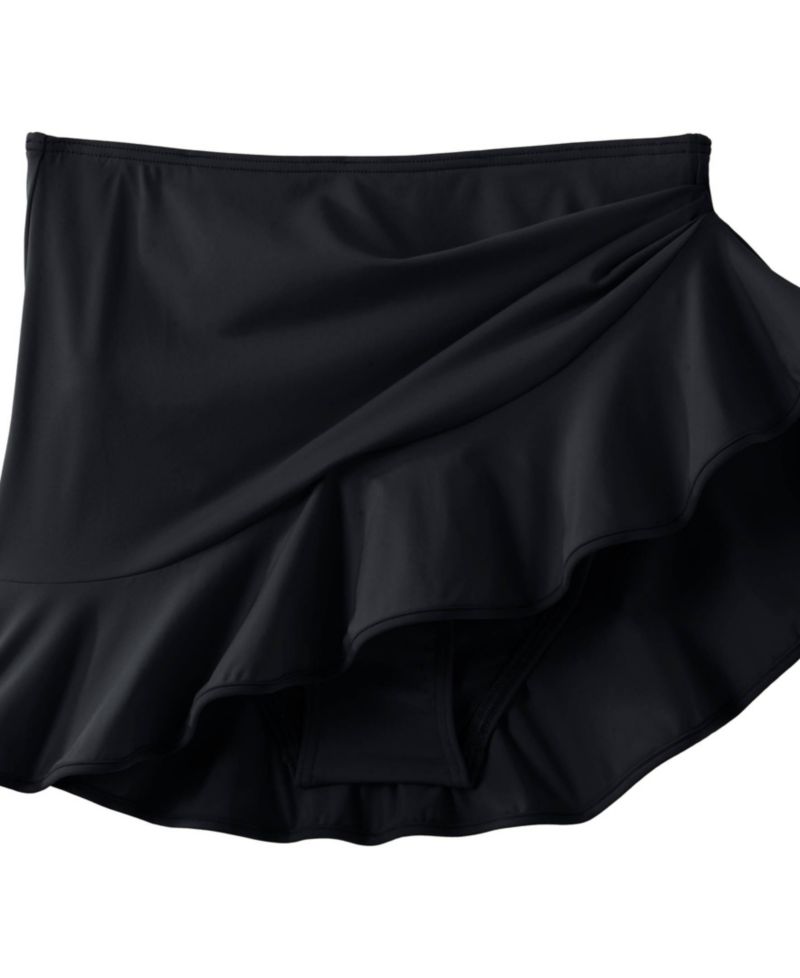 Women's Ruffle Hem Mini Swim Skirt