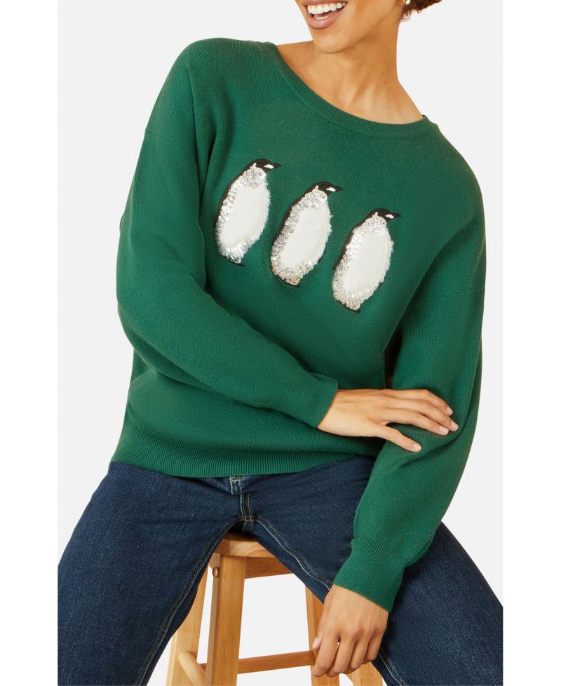 Women's Penguin Knitted Jumper