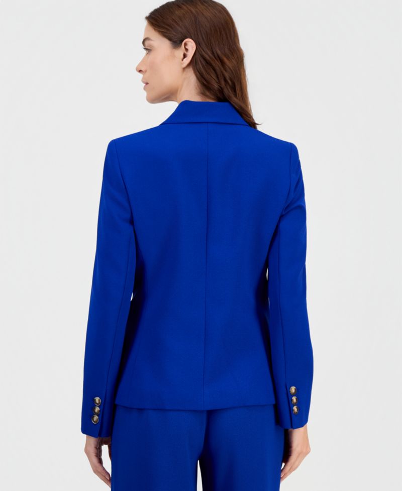 Women's Faux Double-Breasted Blazer