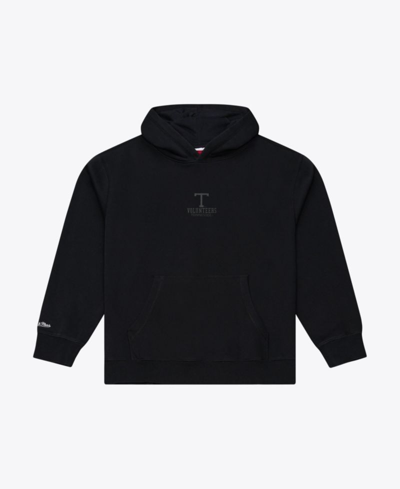 Men's Black Tennessee Volunteers Monochrome Icon Fleece Hoodie