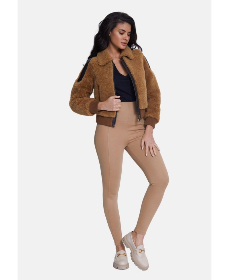 Women's Selina Sheepskin Teddy Jacket