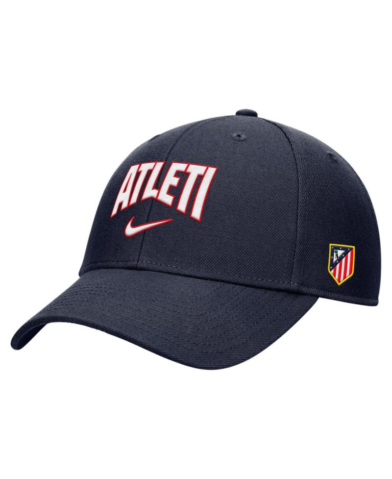 Men's Navy Atletico de Madrid Rise Adjustable Hat