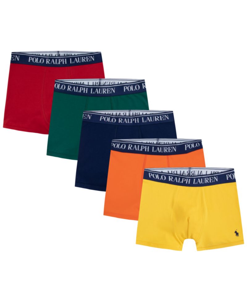 Boys' 8-20 Stretch Boxer Briefs, 5-Pack