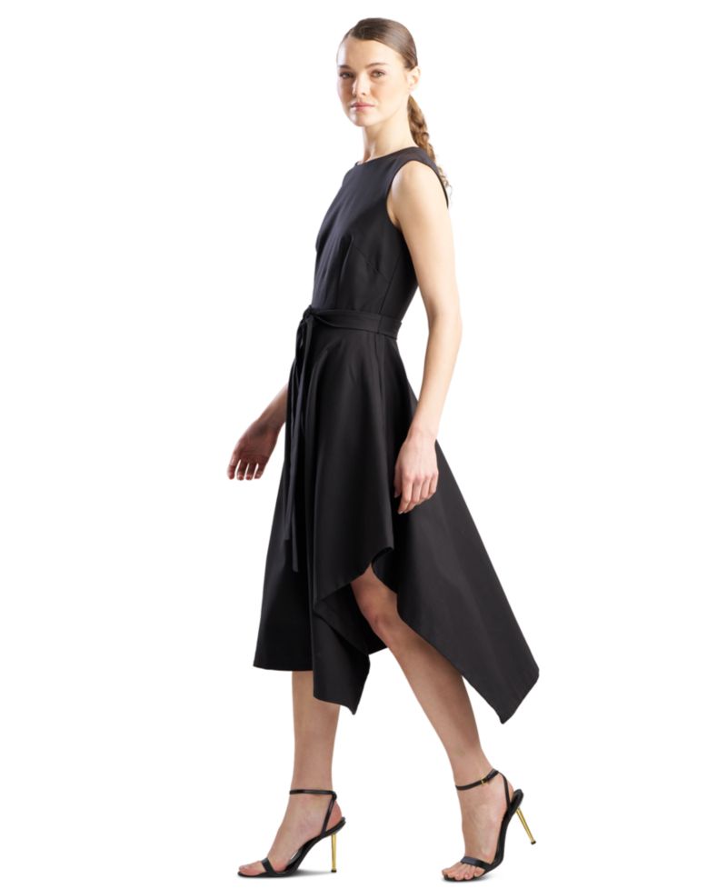 Women's Crew Neck Midi Dress