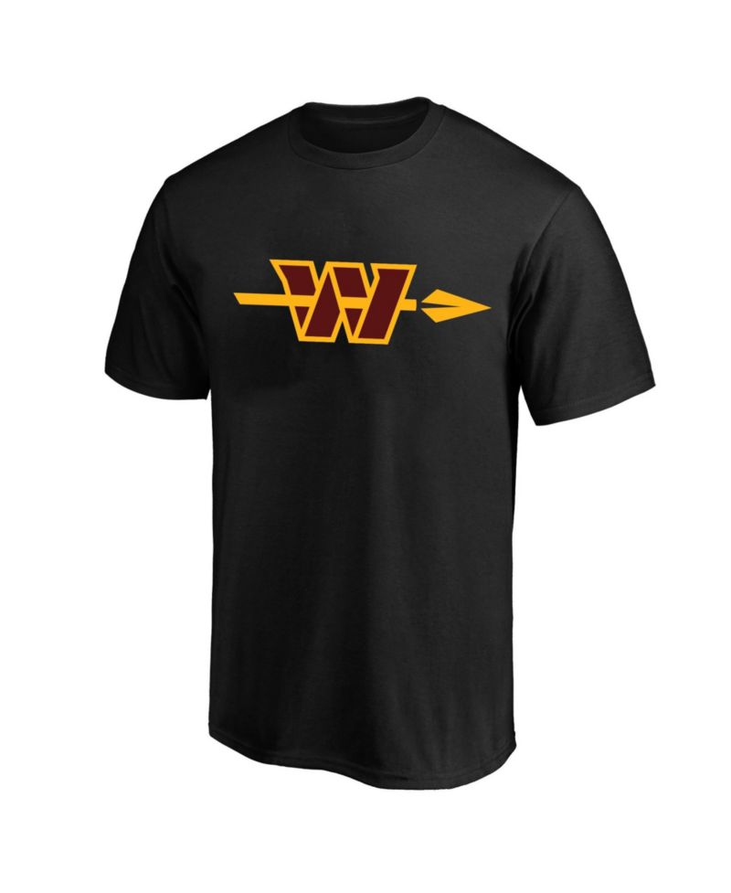 Men's Jayden Daniels Black Washington Commanders Big & Tall Player Name & Number T-Shirt
