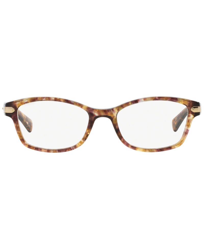 Woman Rectangle Plastic HC6065 Eyeglasses