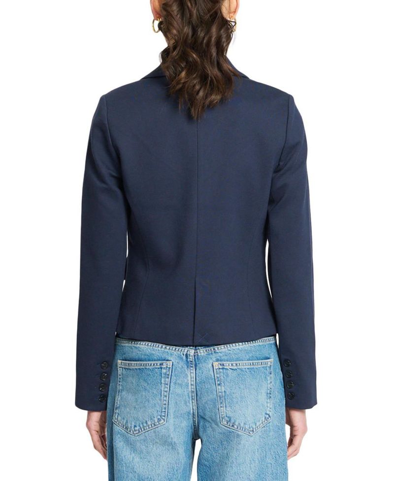 Women's Astrid Argyle Sweater Dickey Jacket Blazer
