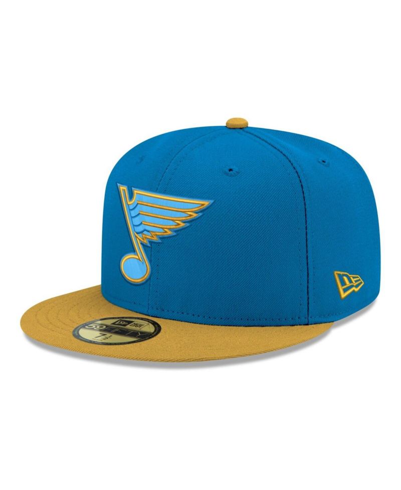 Men's Blue St. Louis Blues Core Logo Two-Tone 59FIFTY Fitted Hat