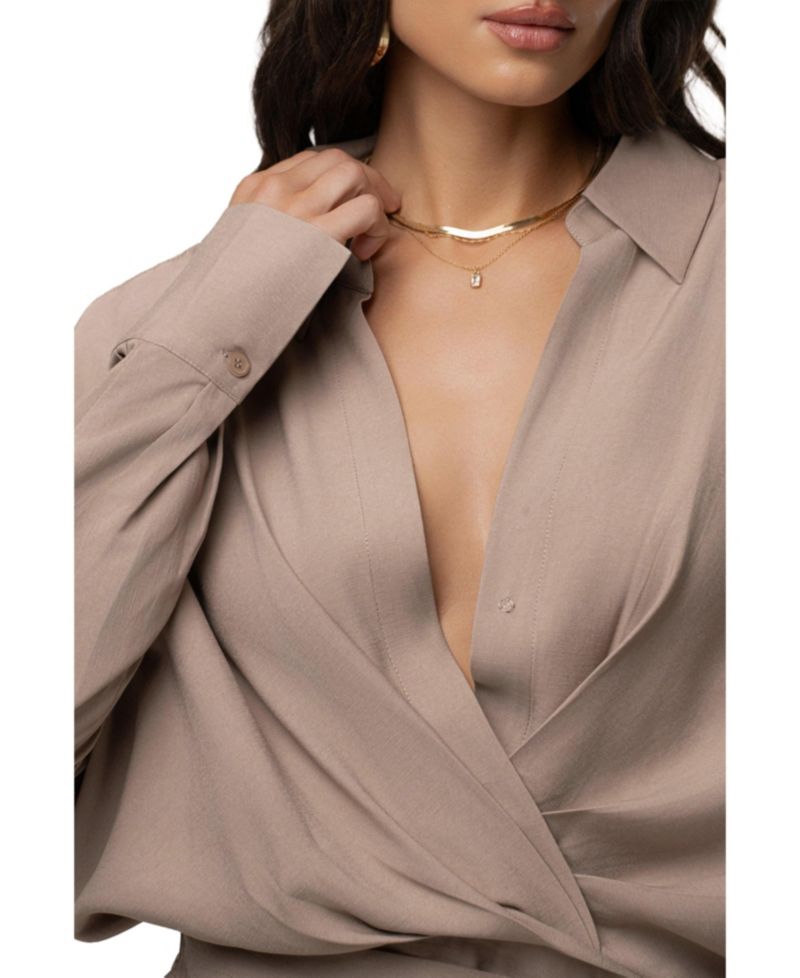Women's Skyline Wrap Midi Dress