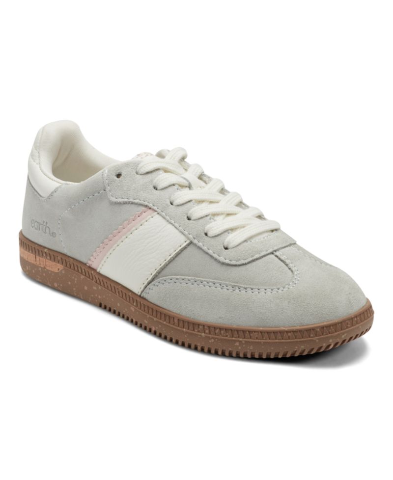 Women's Penny Stripe Lace-Up Sneakers