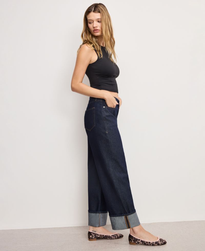 Women's Good Relaxed Baggy Low-Rise Jeans, Regular and Plus