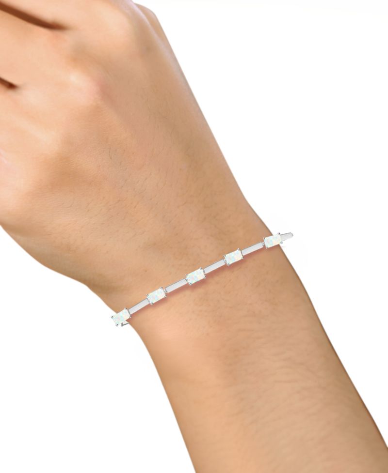 Amethyst (2.2 ct. t.w.) Bracelet in Sterling Silver (Also Available in Multi-Stones)