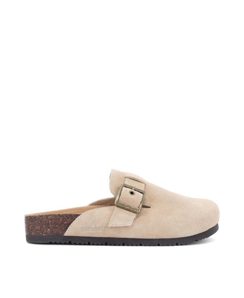 Women's Crescent Buckle Clog