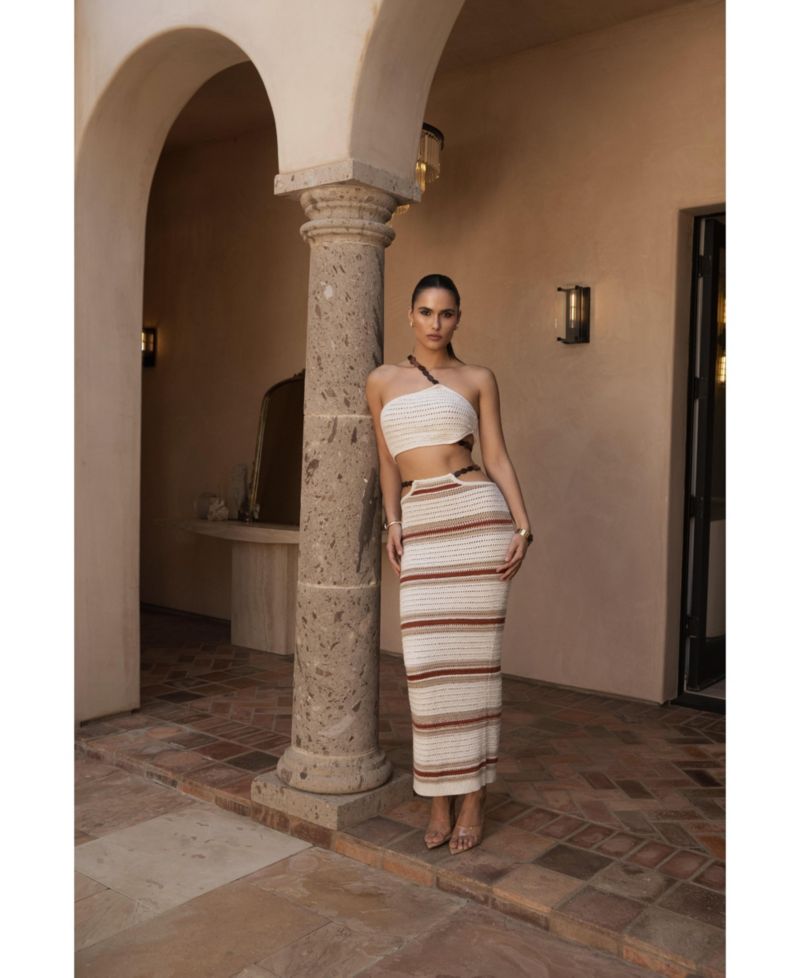 Women's Isla Crochet Skirt Set