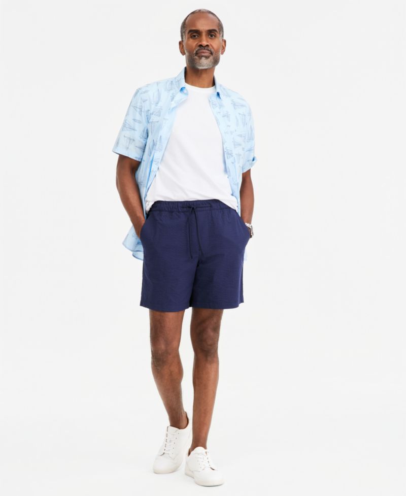 Men's Seersucker 7" Shorts