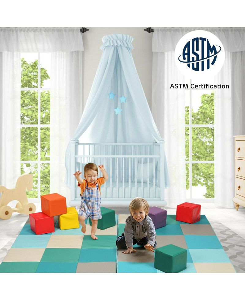 Baby Foldable Foam Playmat, 58" x 58"