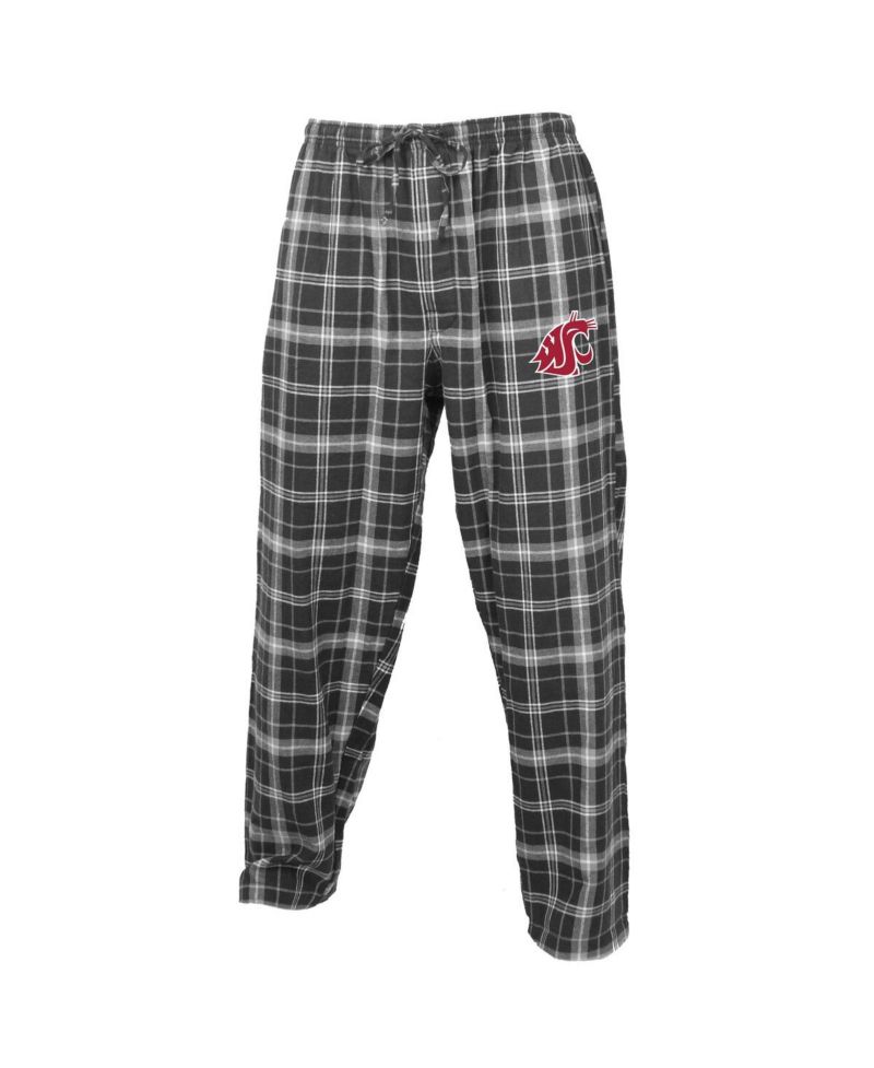 Men's Charcoal/Gray Washington State Cougars Ultimate Flannel Pants