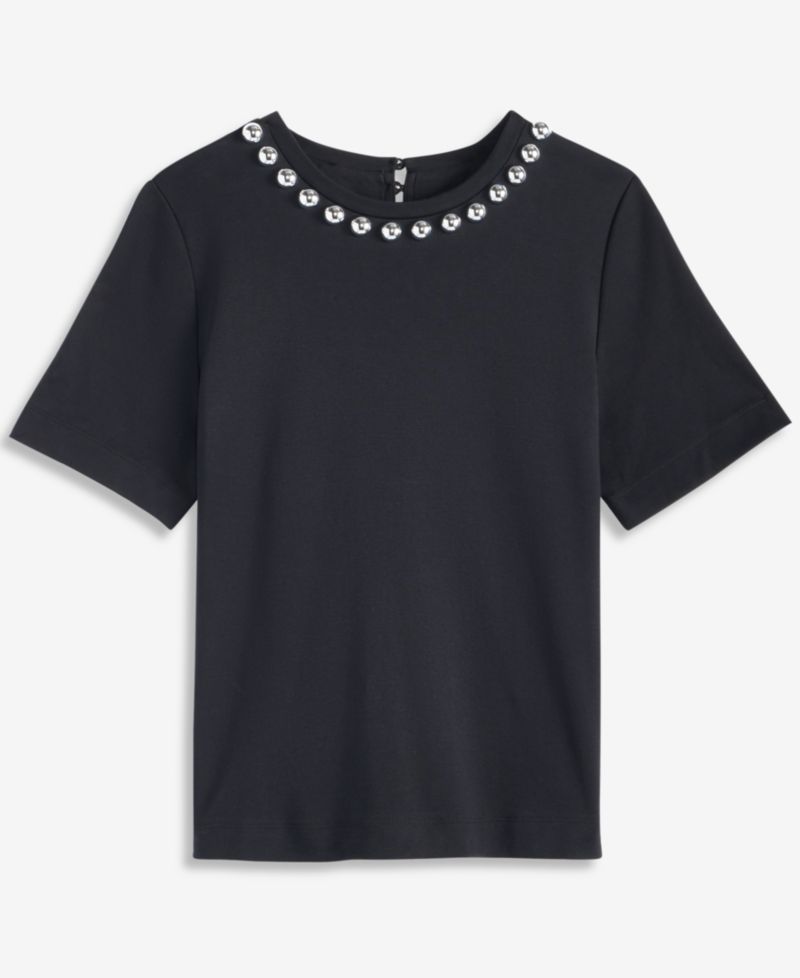 Women's Embellished Crewneck T-Shirt