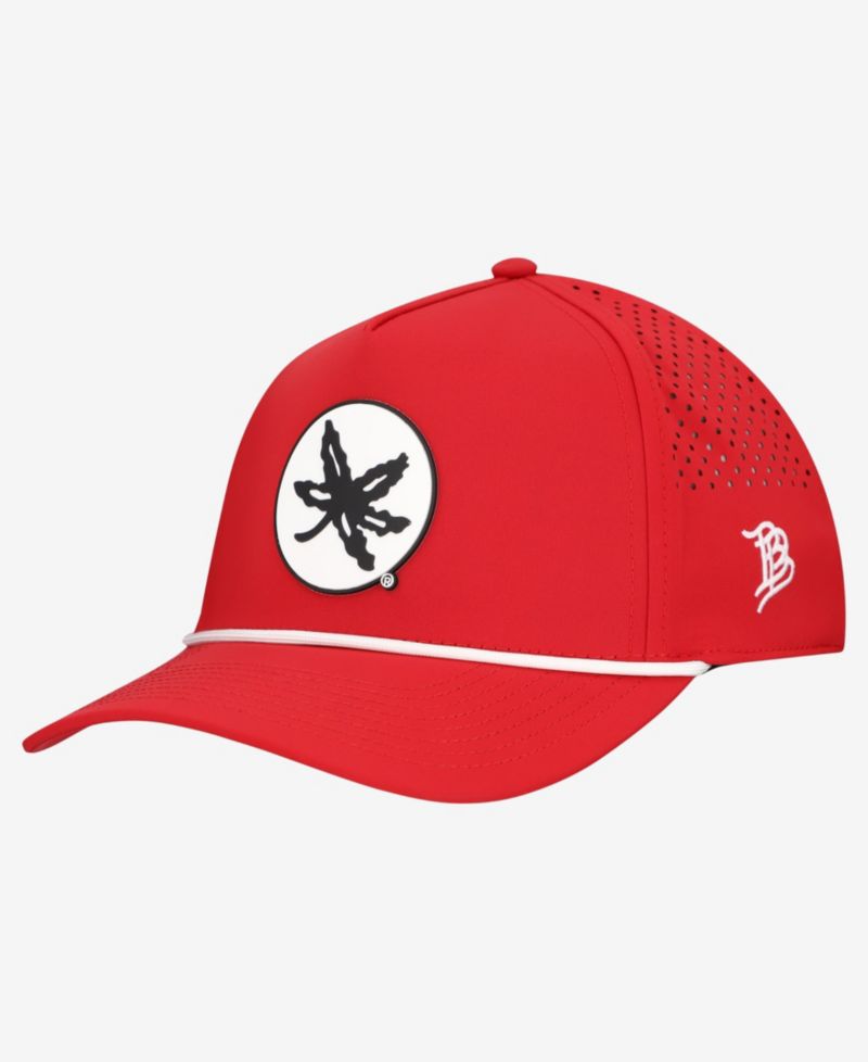 Men's Scarlet Ohio State Buckeyes Classic Two-Tone Adjustable Rope Hat