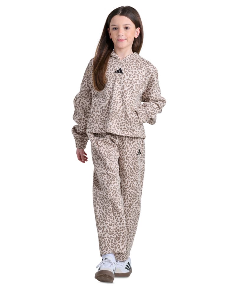 Girls' 8-16 Long-Sleeve Heather Drop Shoulder Sweatshirt