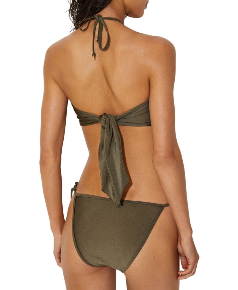 Women's Hennel Low-Rise Side-Tie Bikini Bottoms