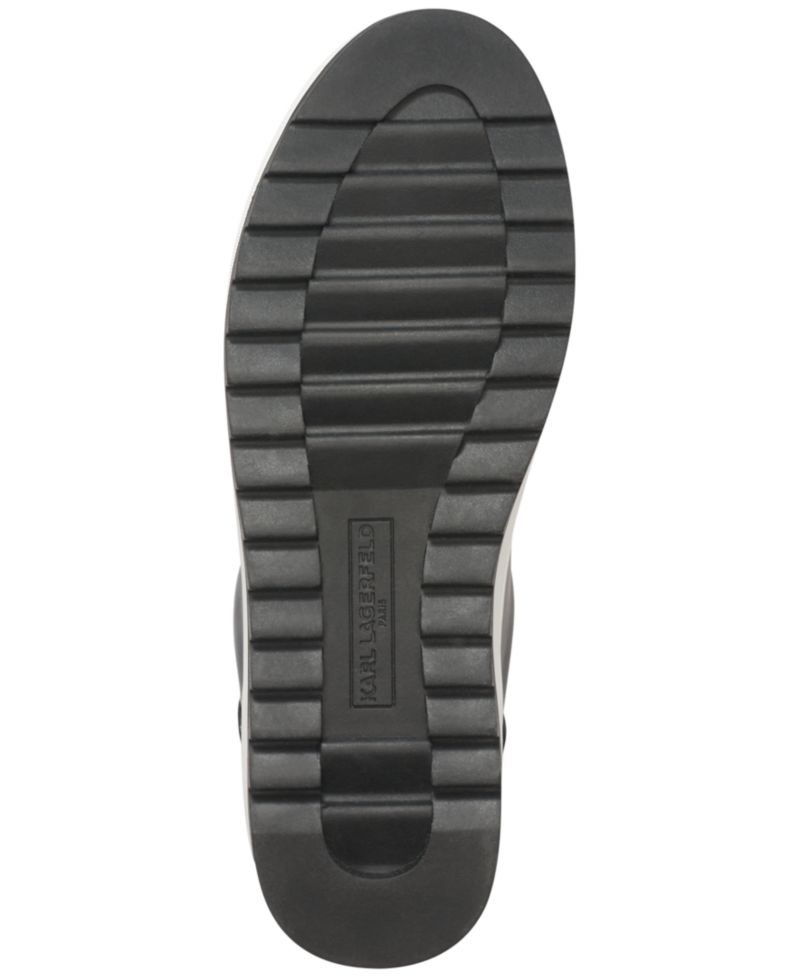 Karl Lagerfeld Men's Smooth Leather Sneakers