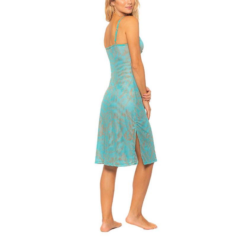 Women's Mesh Midi Dress Cover-up