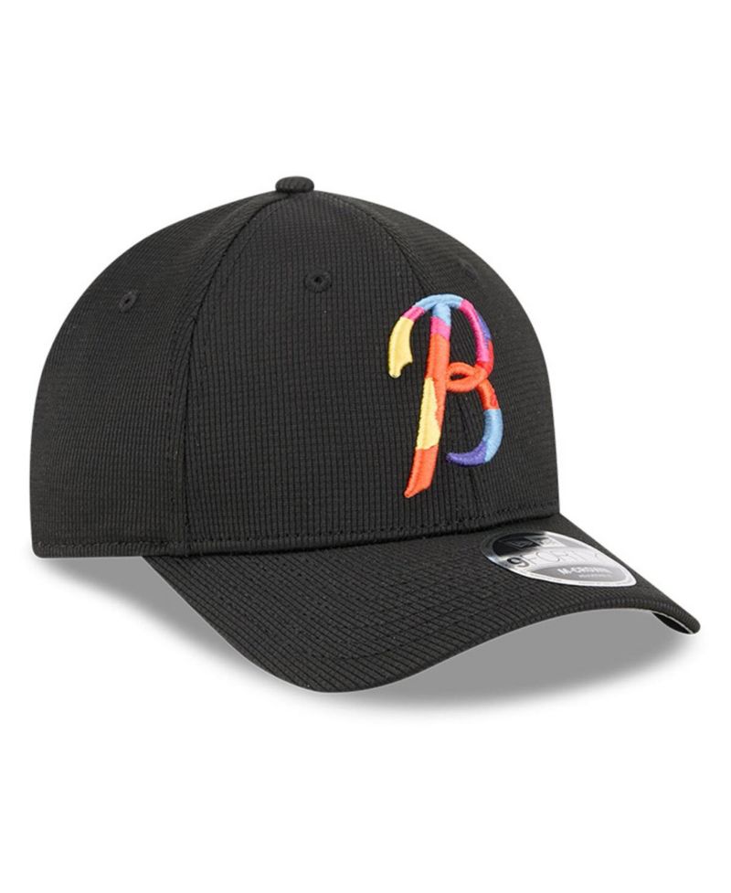 Men's Black Baltimore Orioles City Connect Batting Practice 9FORTY M-Crown Adjustable Hat