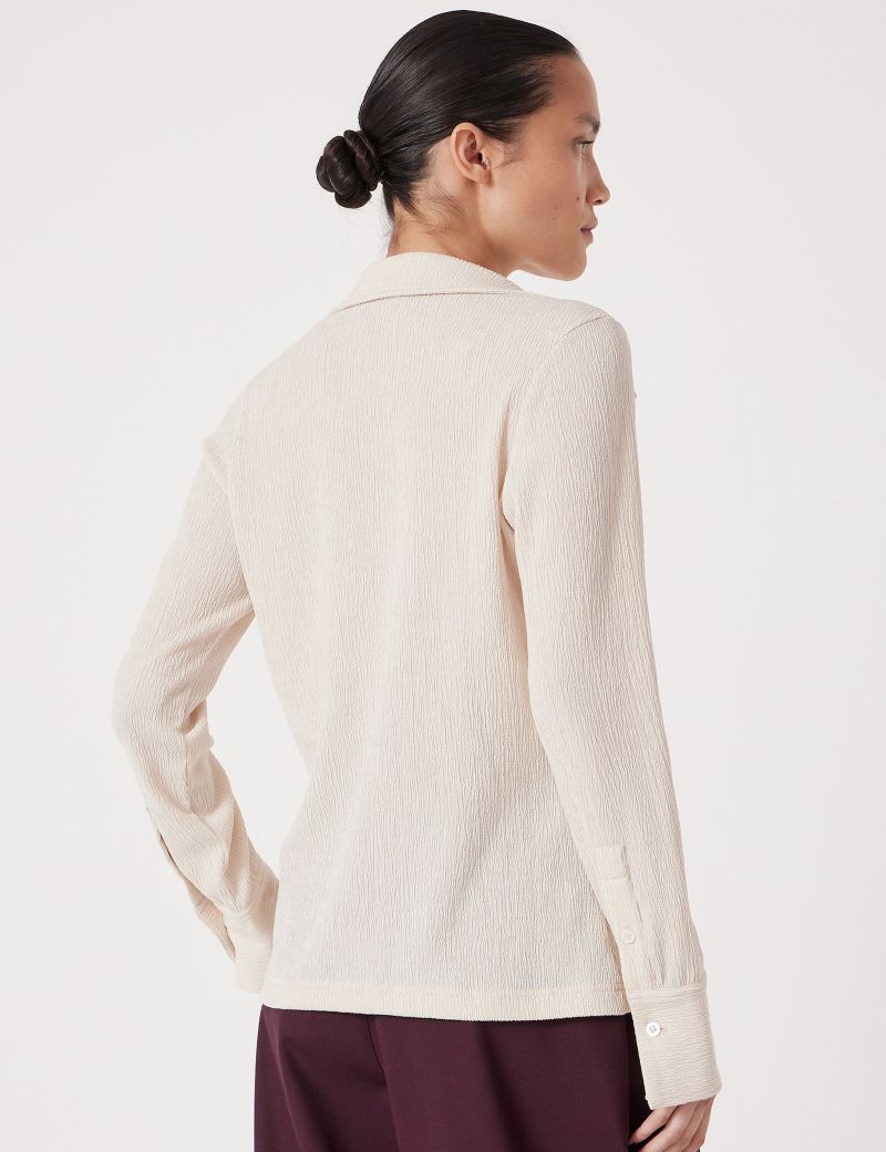 Women's Textured Slim Shirt