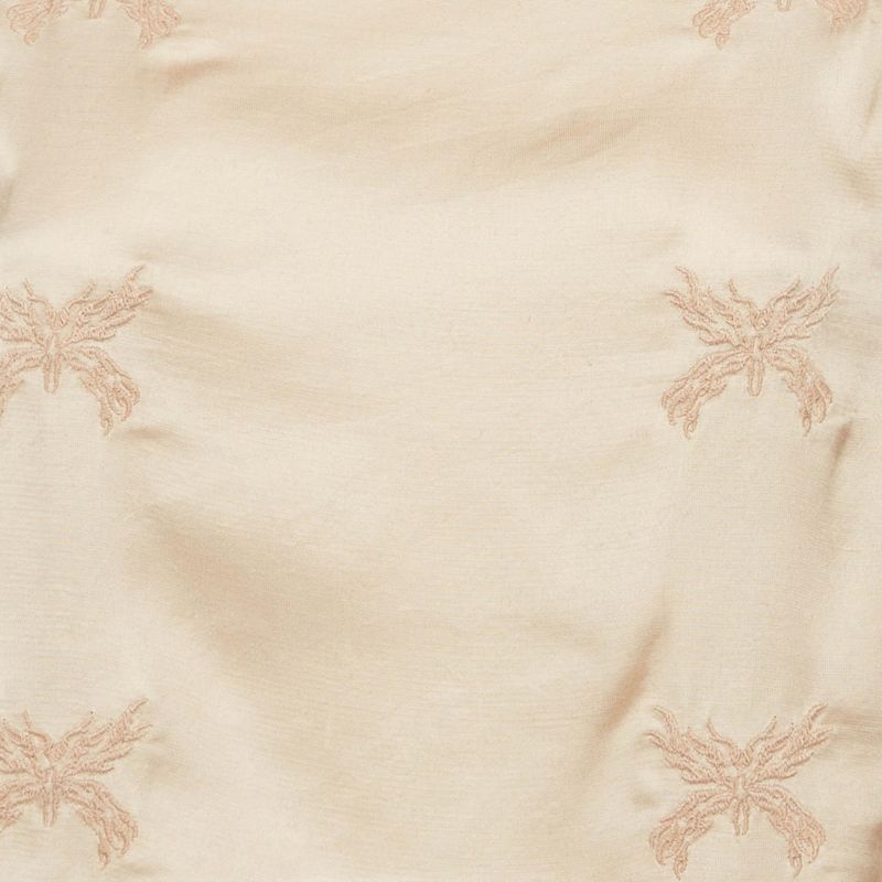 Women's Beige Embroidered Crepe Tunic