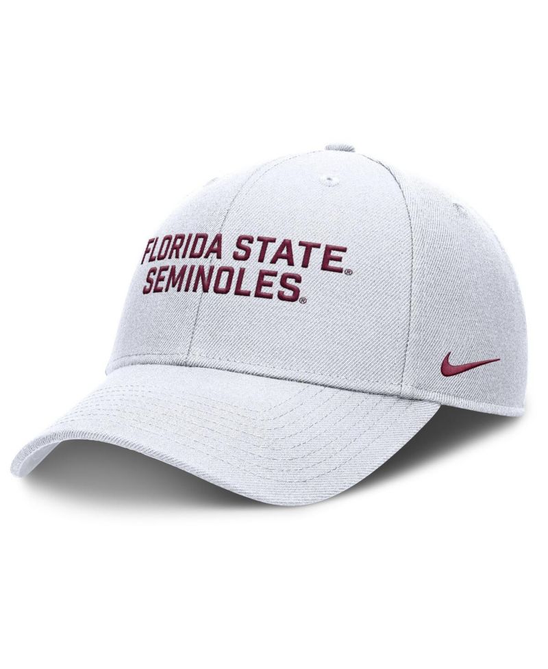 Men's White Florida State Seminoles Rise Practice Adjustable Hat