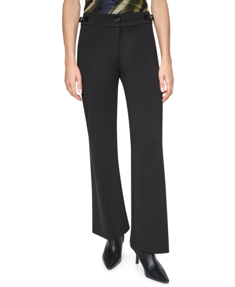Women's Soho Ponte Fit-And-Flare Pants