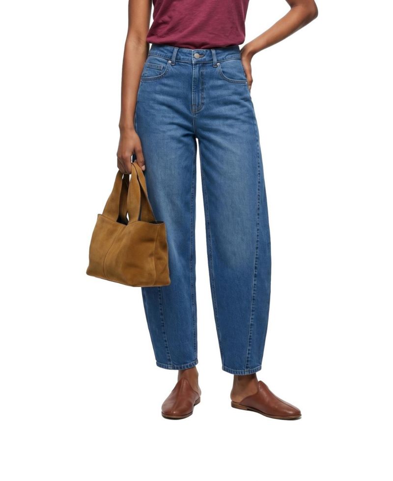 Women's Mid-rise Baggy Jeans