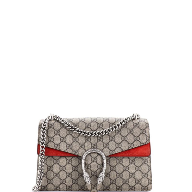 Small Dionysus Bag GG Coated Canvas
