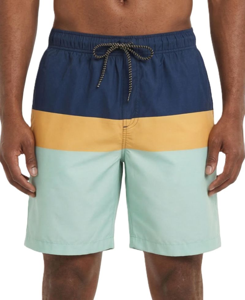 Men's 8" Mesh Lined Swim Trunks, up to Size 2XL