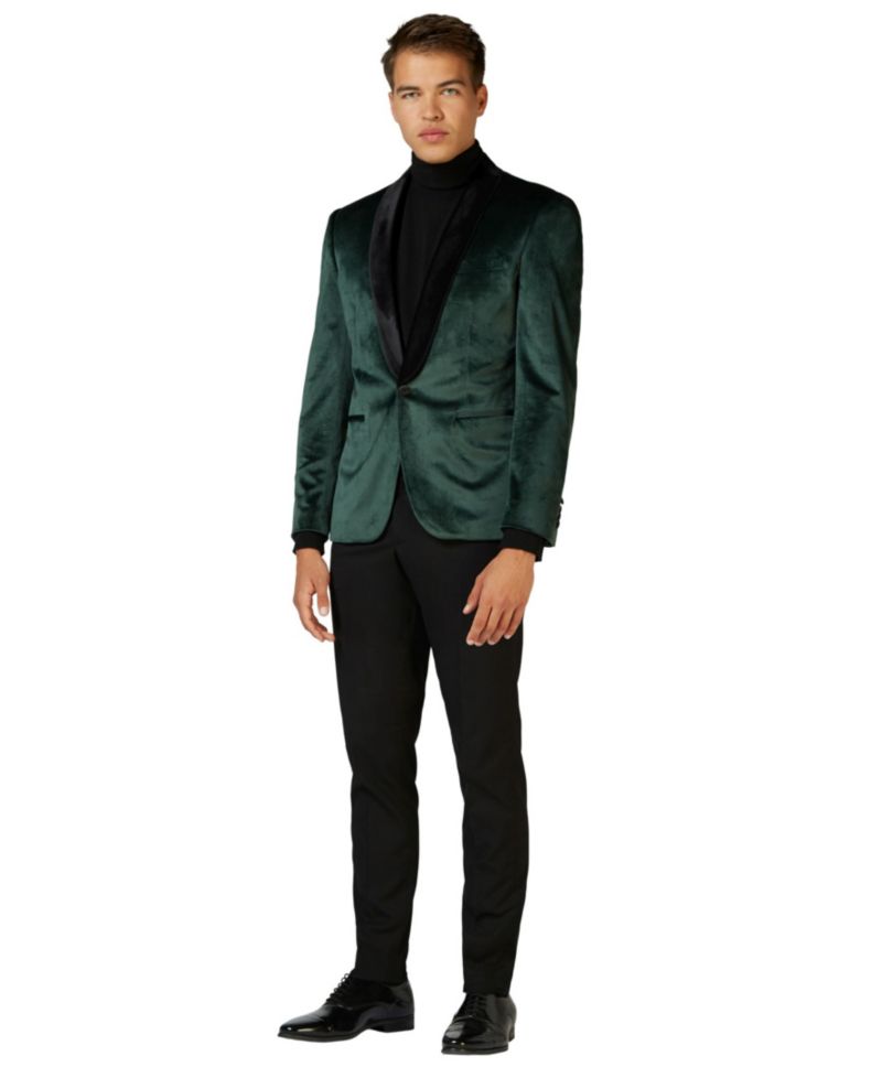 Men's Deluxe Dinner Jacket - Tuxedo Suit Blazer