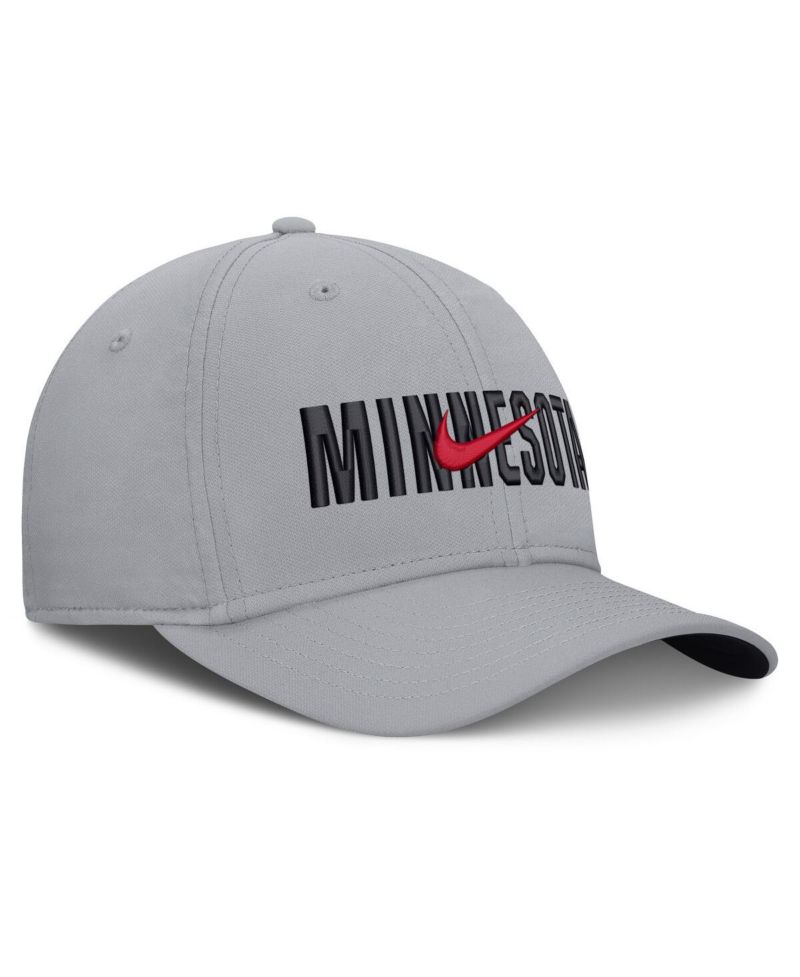 Men's Gray Minnesota Twins Primetime Dri-FIT Rise Bozz Flex Hat