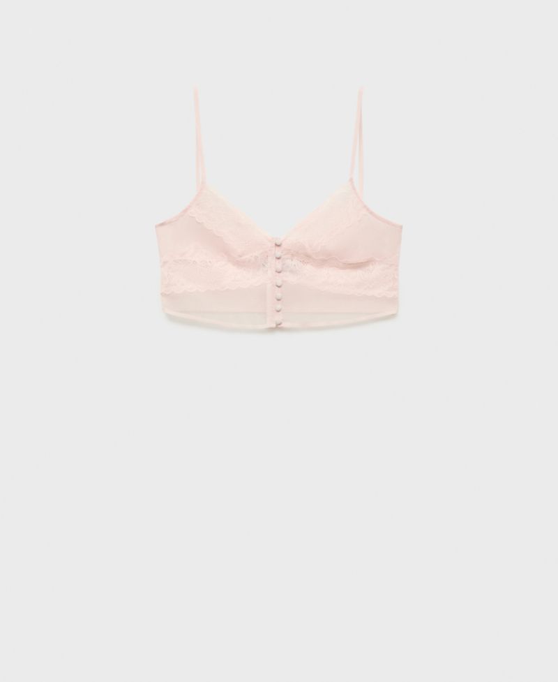 Women's Lace Crop Top